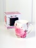 Rose Print Mug Set (set of 4) 350ml (12oz)